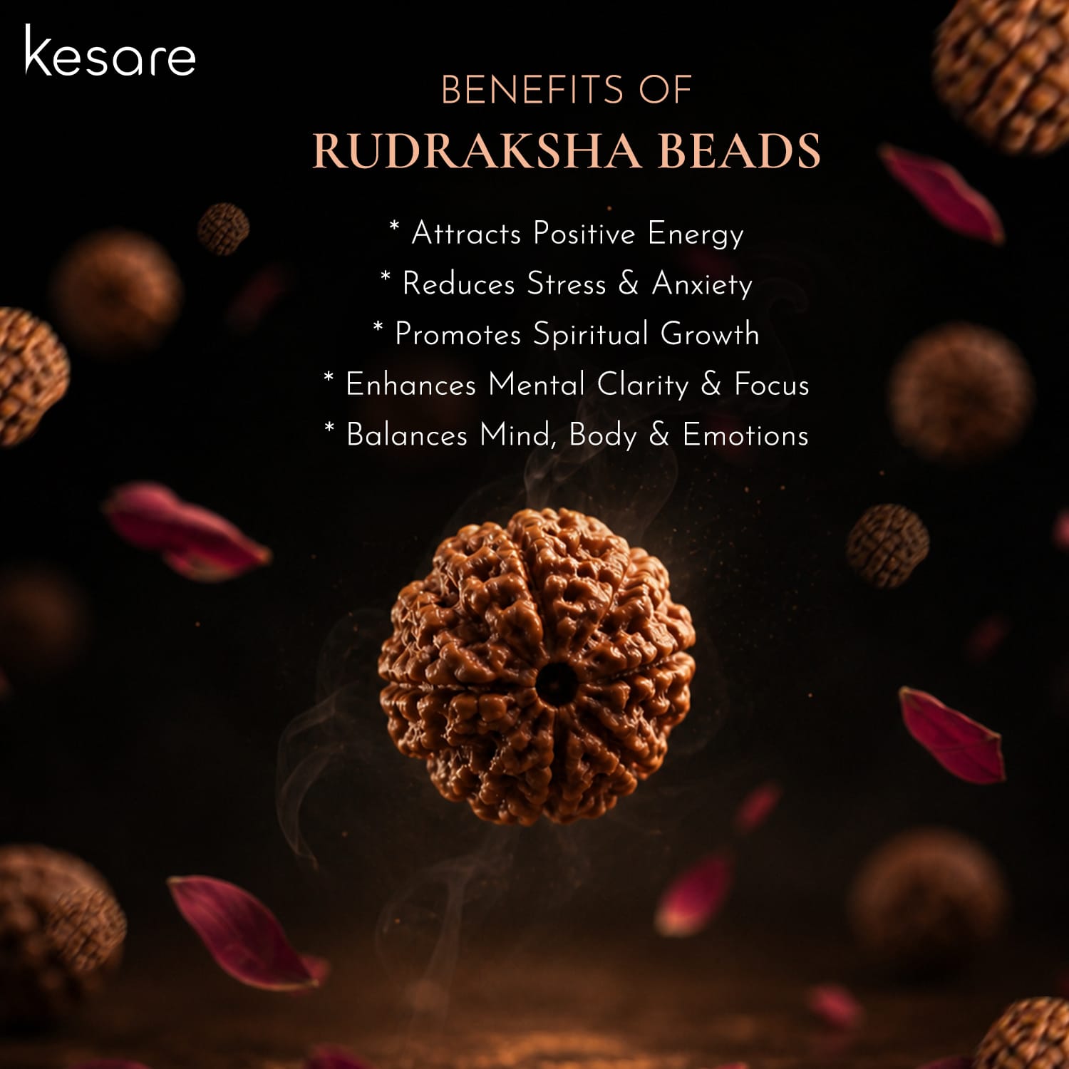 Kesare Rudraksha