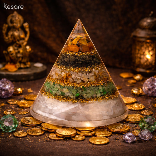 Kesare Conical Dhan Yog Pyramid