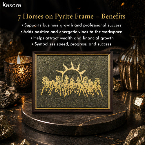 Kesare 7 Horses on Pyrite Frame