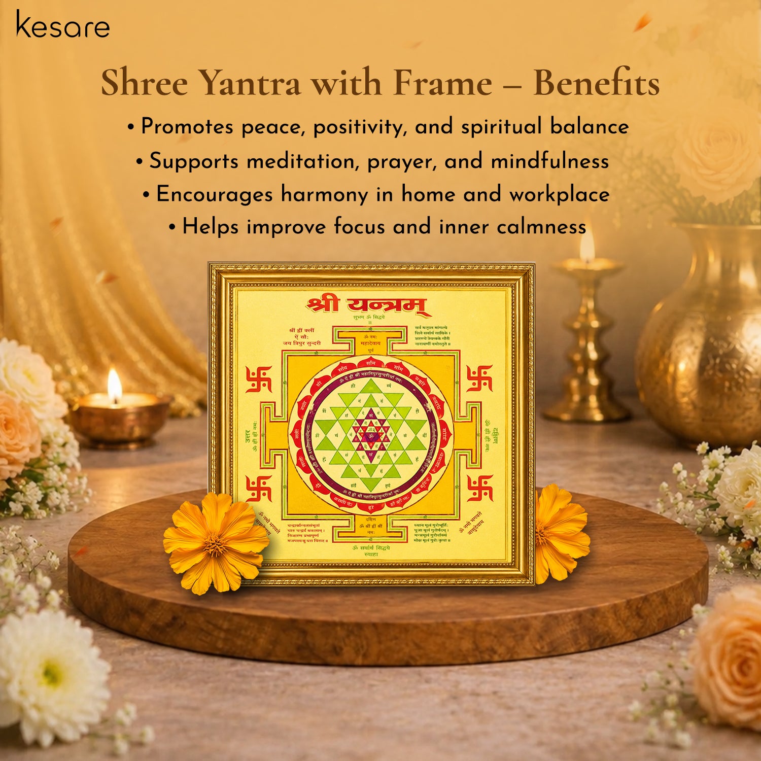 Kesare Shree Yantra