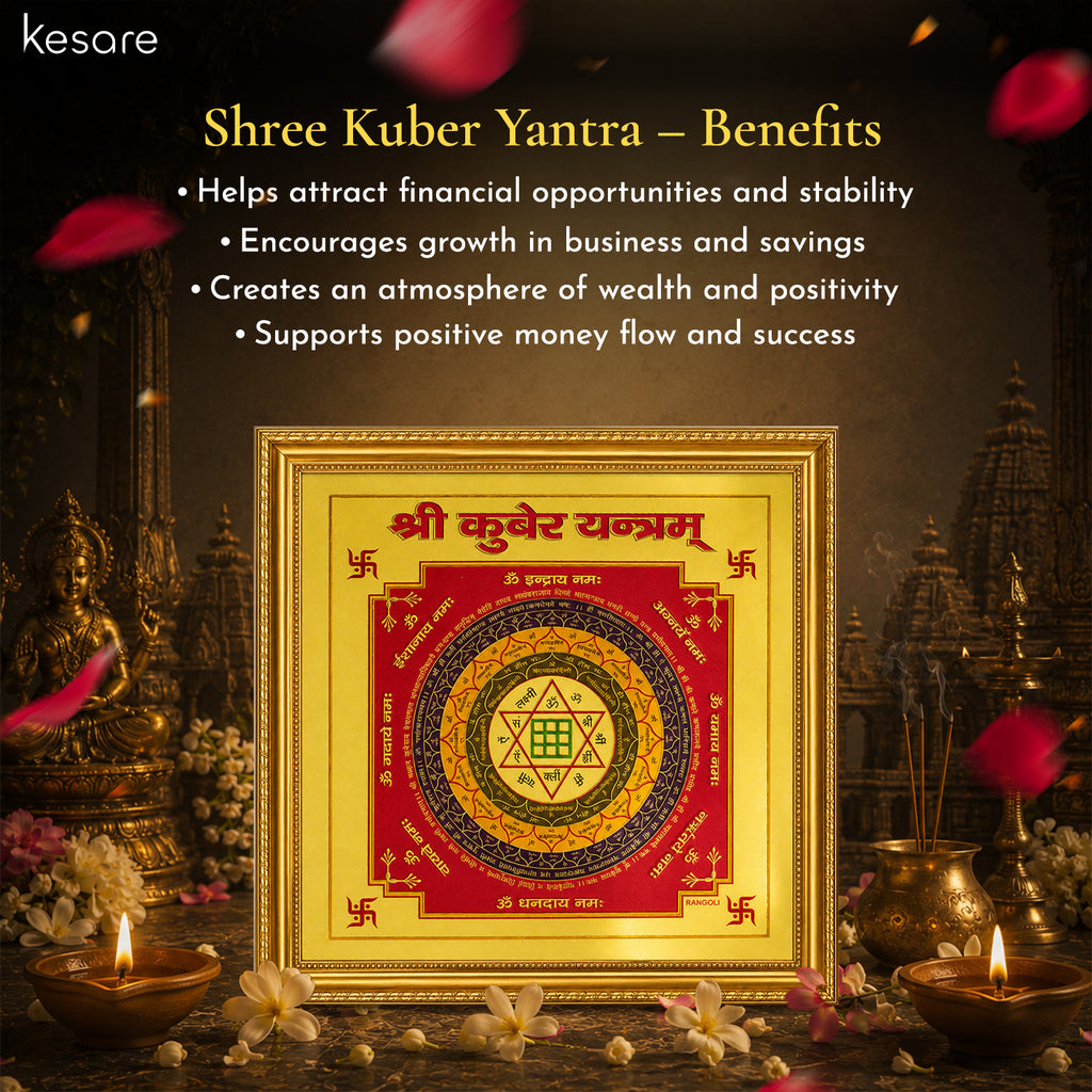 Kesare Shree Kuber Yantra