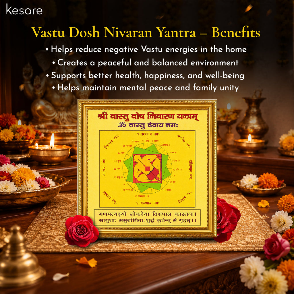Kesare Vastu Dosh Nivaran Yantra